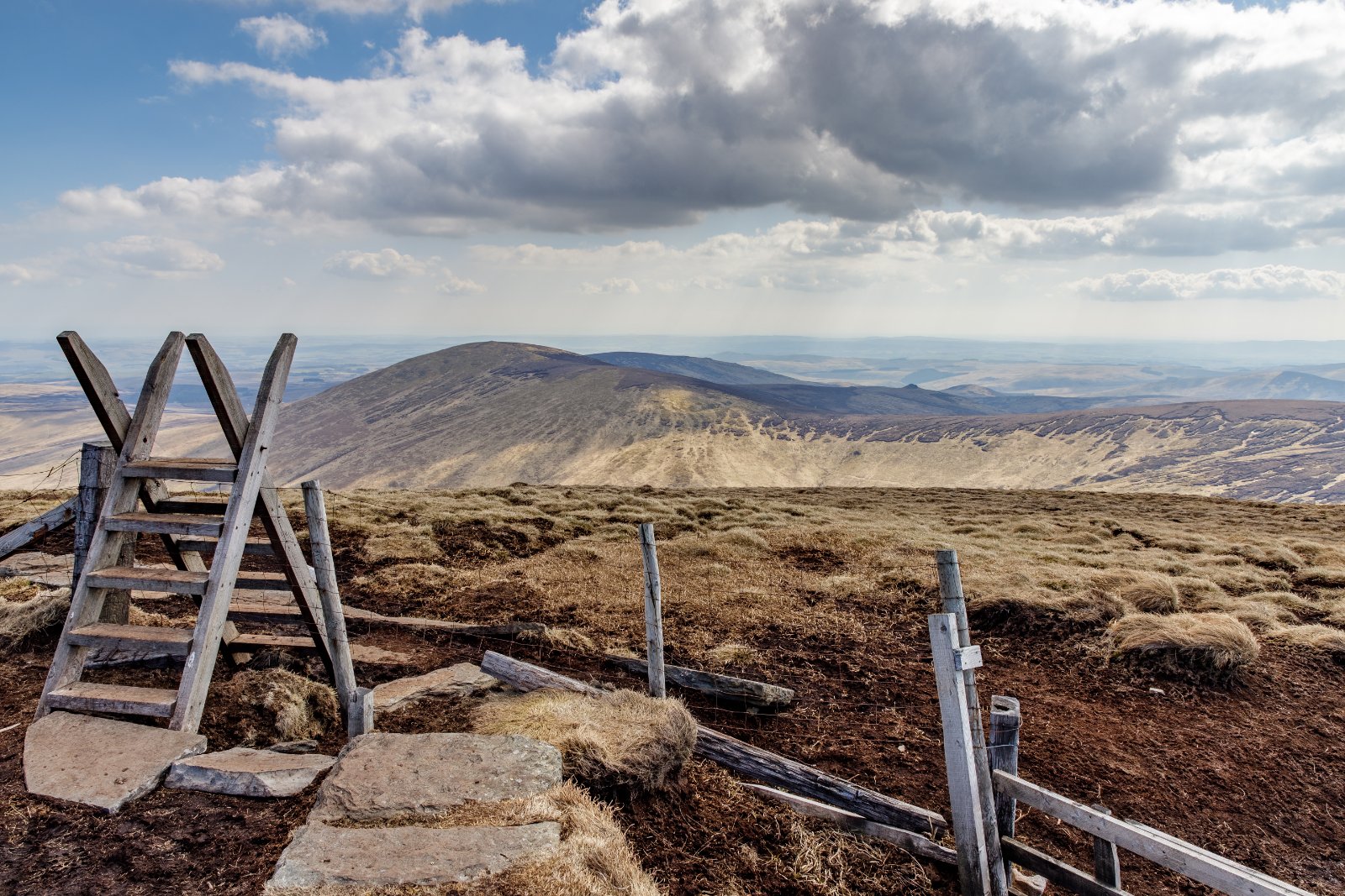 Stile on the High Fells, Cheviot - a photography print from NorthernPixl