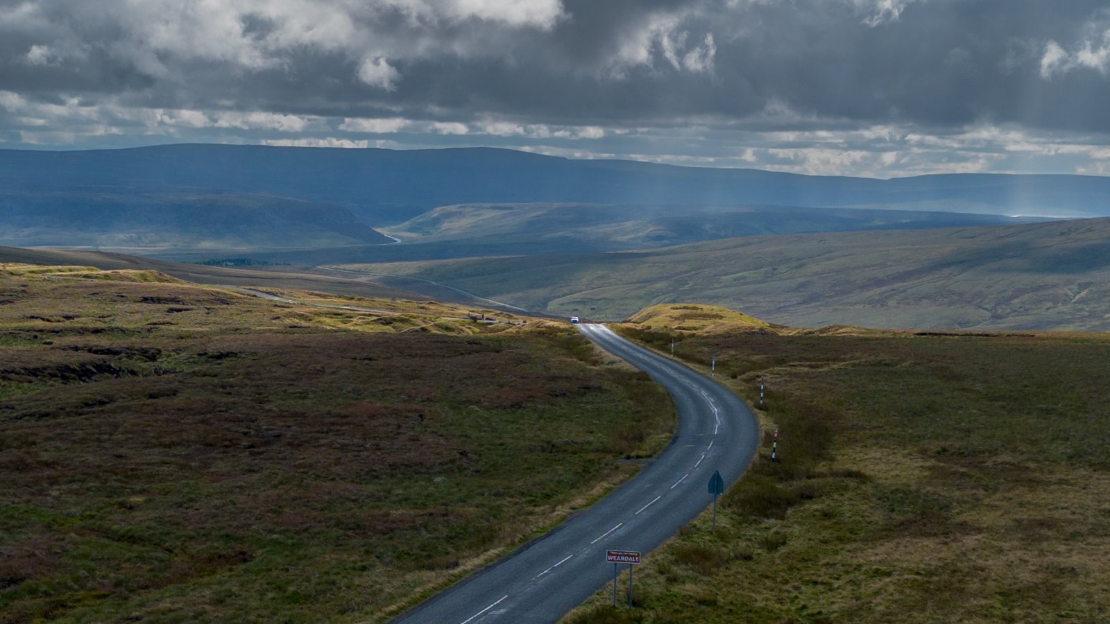 Road into Weardale, North Pennines - a photography print from NorthernPixl