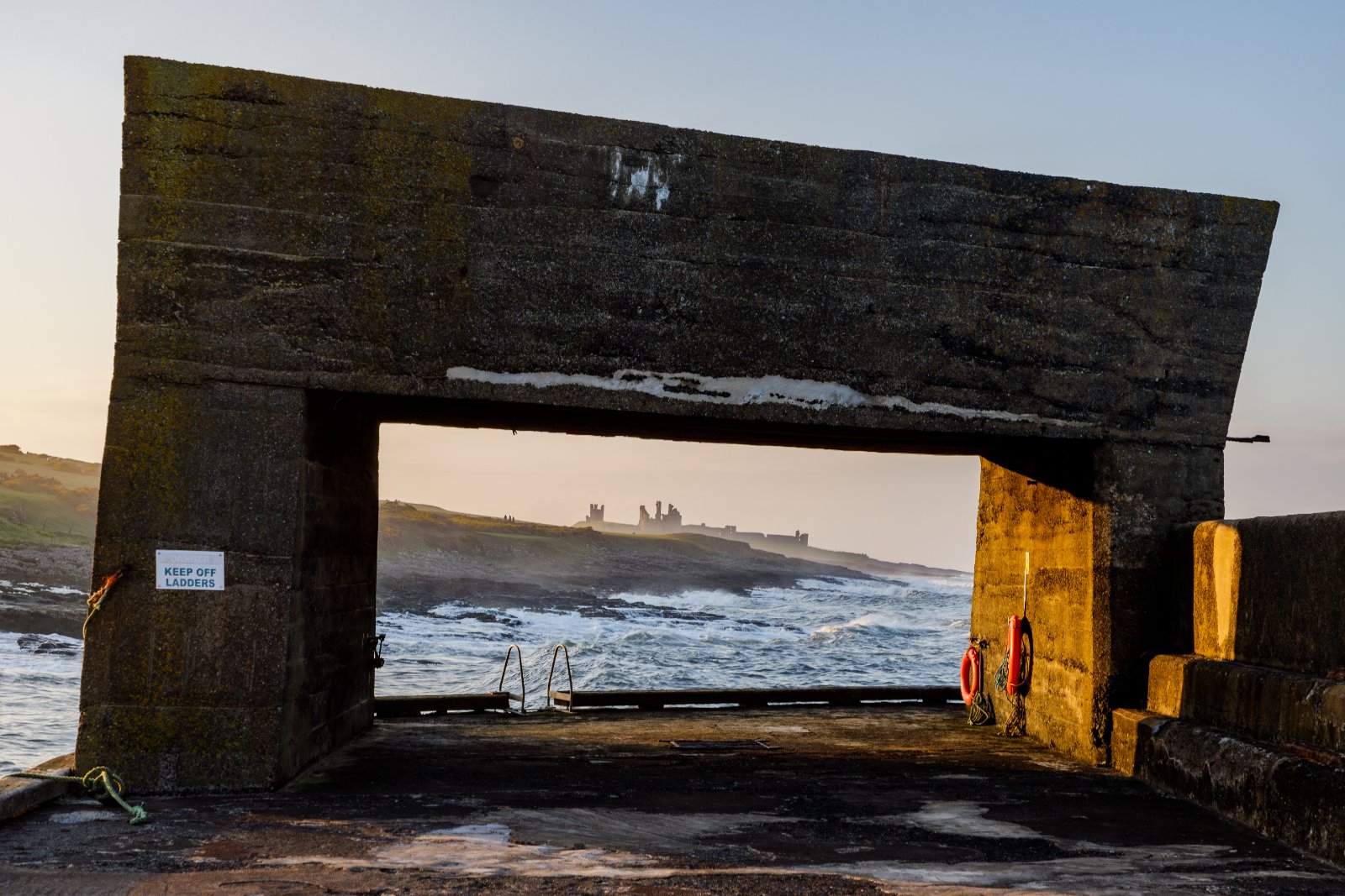 The Old Limestone Silo, Craster - a photography print from NorthernPixl